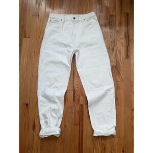 VINTAGE Levis 550 Men Relaxed Fit Tapered Leg Jeans 34X32 White Orange Tab Denim